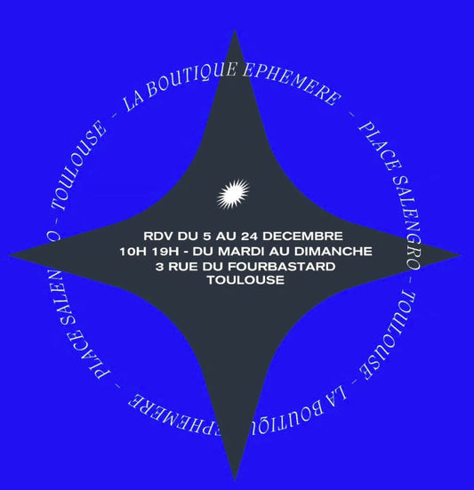 Boutique éphémère chez Recolte Studio - Noël 2024 - Toulouse