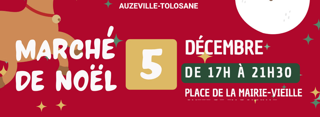 5 décembre : Marché de Noël d'Auzeville-Tolosane à la Parenthèse