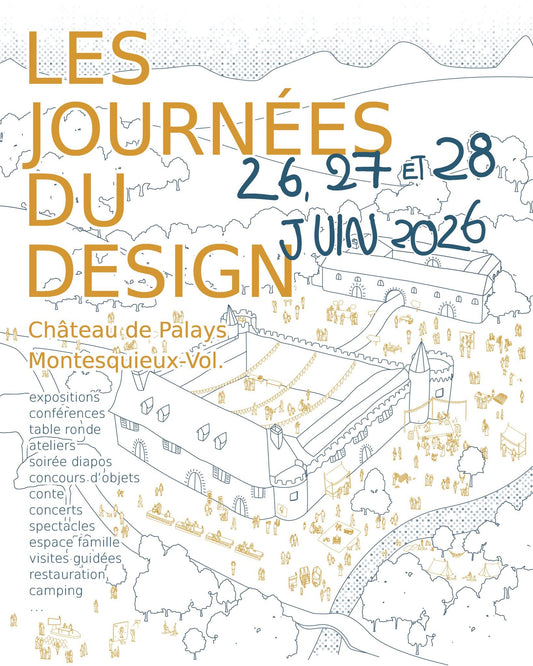 Journées du design - 26>28 juin 2026 à Montesquieu Volvestre